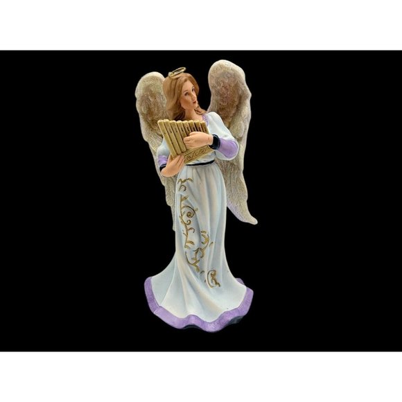 Heavens Melody Angel Figurine Thomas Kinkade Nativity Collection Limited Edition - Picture 1 of 16